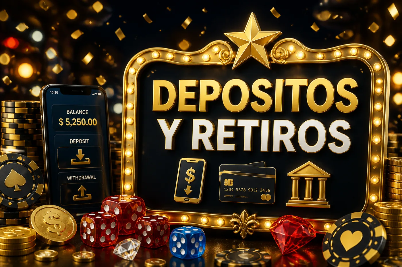 Depósitos y retiros